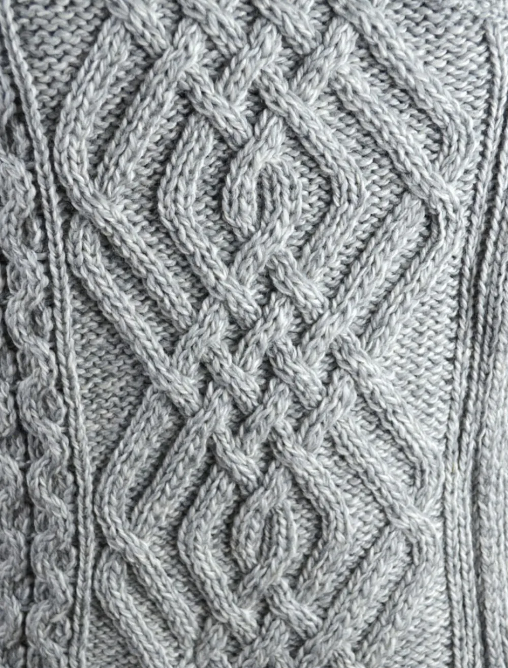 Discount Aran Jacket with Celtic Knot Side Zip Women Cardigans, Jackets & Coatigans