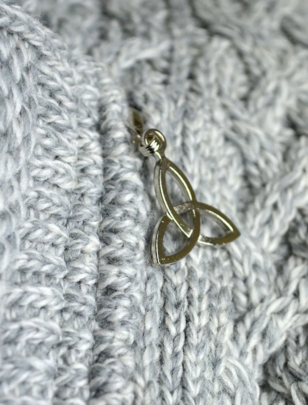 Online Aran Knit Coatigan with Celtic Knot Side Zip Women Cardigans, Jackets & Coatigans