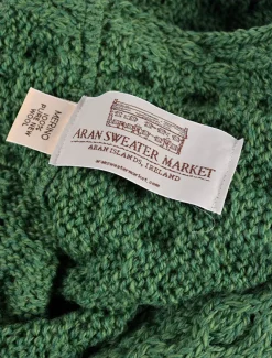 Hot Aran Snood Scarf Women Knitted Wool Scarves