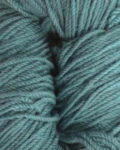 Sale Aran Wool Knitting Hanks - Petrol Aran Wool