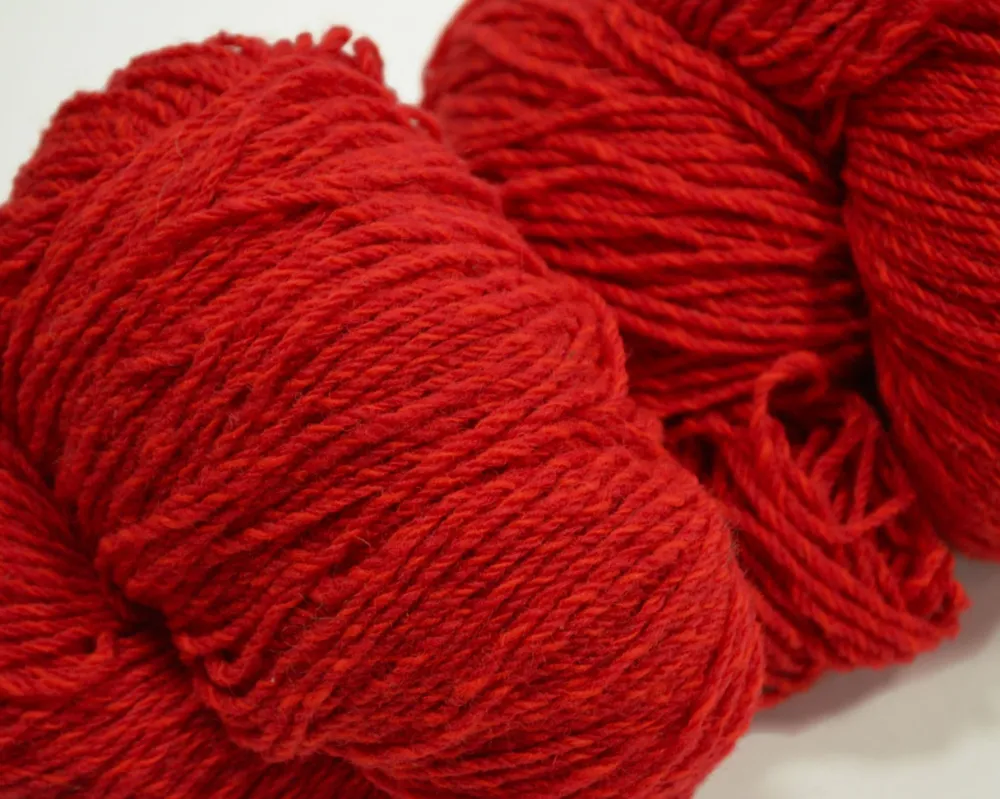 Discount Aran Wool Knitting Hanks - Salmon Aran Wool