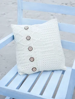 Store Aran-Knit Cushion Cover Aran Design Homeware