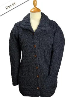 Shop Button-Down Patchwork Cardigan Women Cardigans, Jackets & Coatigans