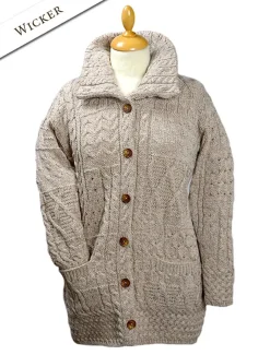 Shop Button-Down Patchwork Cardigan Women Cardigans, Jackets & Coatigans