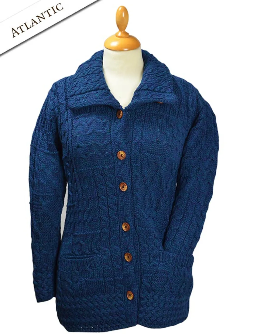Shop Button-Down Patchwork Cardigan Women Cardigans, Jackets & Coatigans