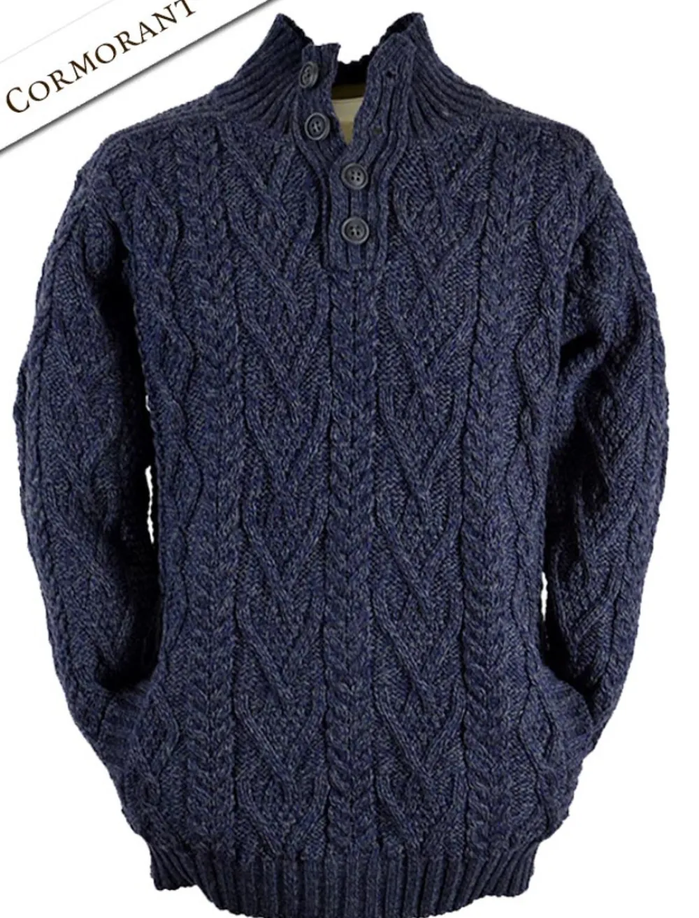 Hot Buttoned Merino Wool Sweater Sweaters