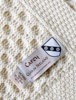 New Carey Clan Aran Throw Clan Throws