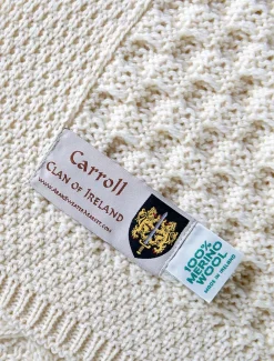 Hot Carroll Clan Aran Throw Clan Throws