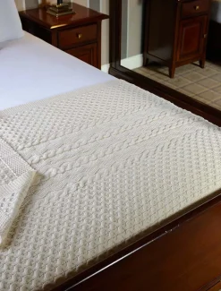Cheap Clarke Clan Aran Throw Clan Throws