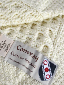 Hot Conway Clan Aran Throw Clan Throws