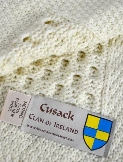 Online Cusack Clan Aran Throw Clan Throws
