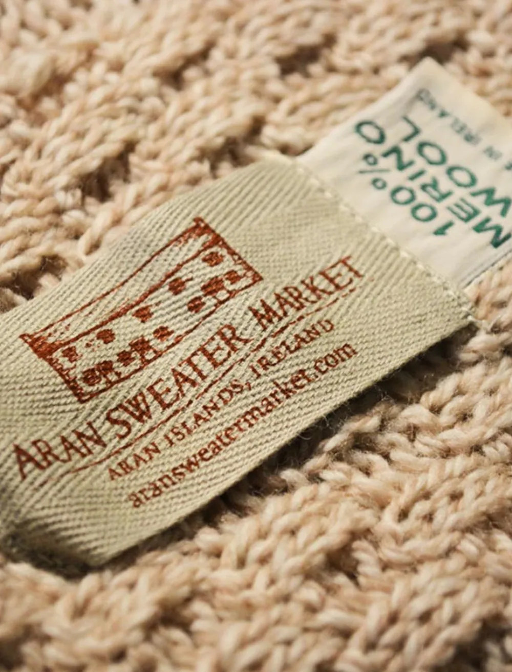 Cheap Diamond Aran Throw Knitted Wool Throws
