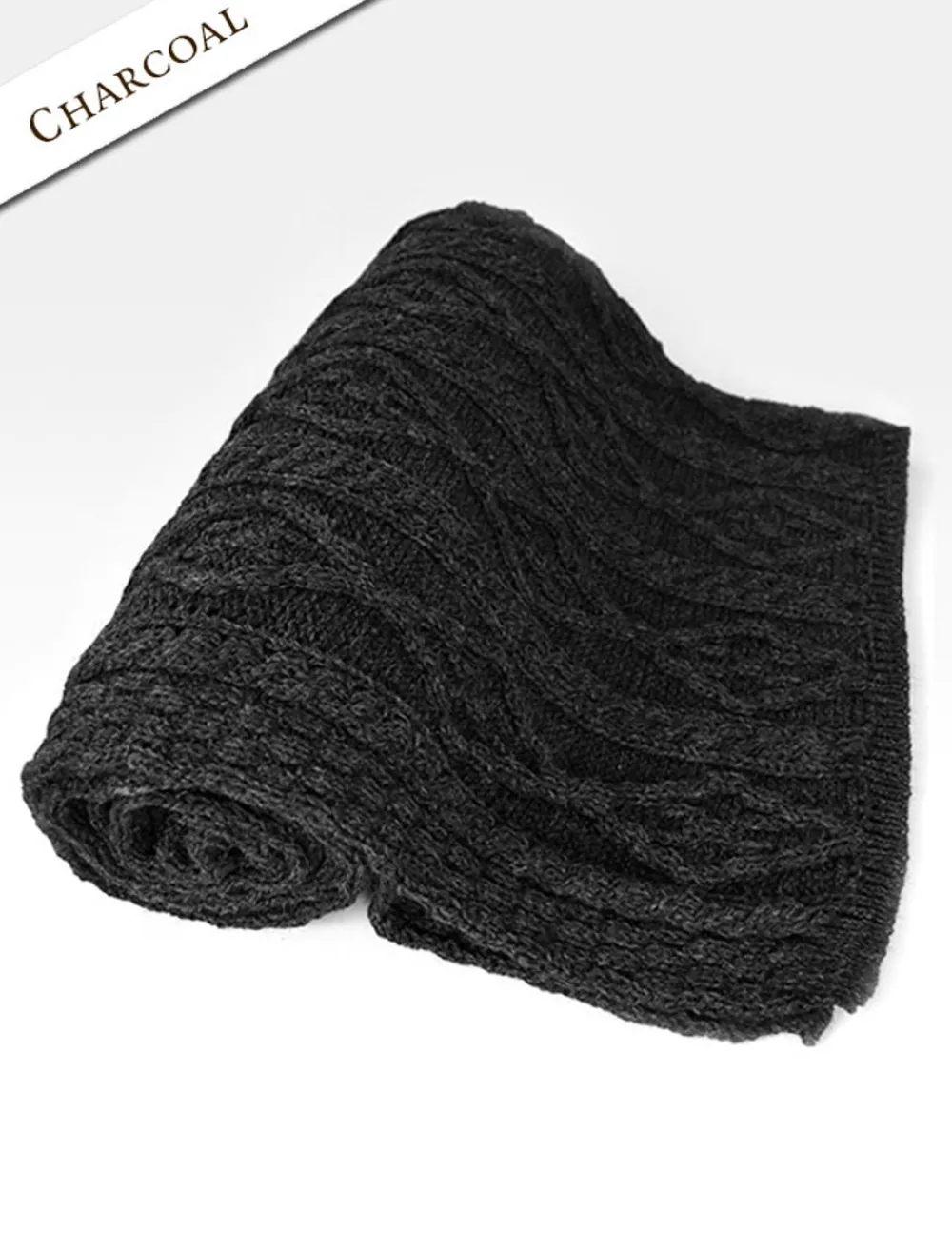 Cheap Diamond Aran Throw Knitted Wool Throws