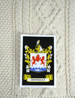 Clearance Donnelly Clan Aran Throw Clan Throws