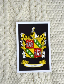 New Egan Clan Aran Throw Clan Throws