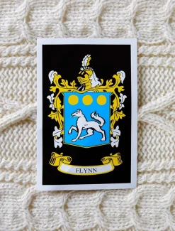 Clearance Flynn Clan Aran Throw Clan Throws