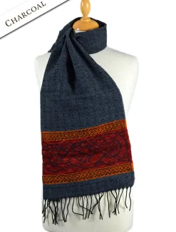 Outlet Celtic Dogs Pattern Scarf Women Celtic Design Scarves