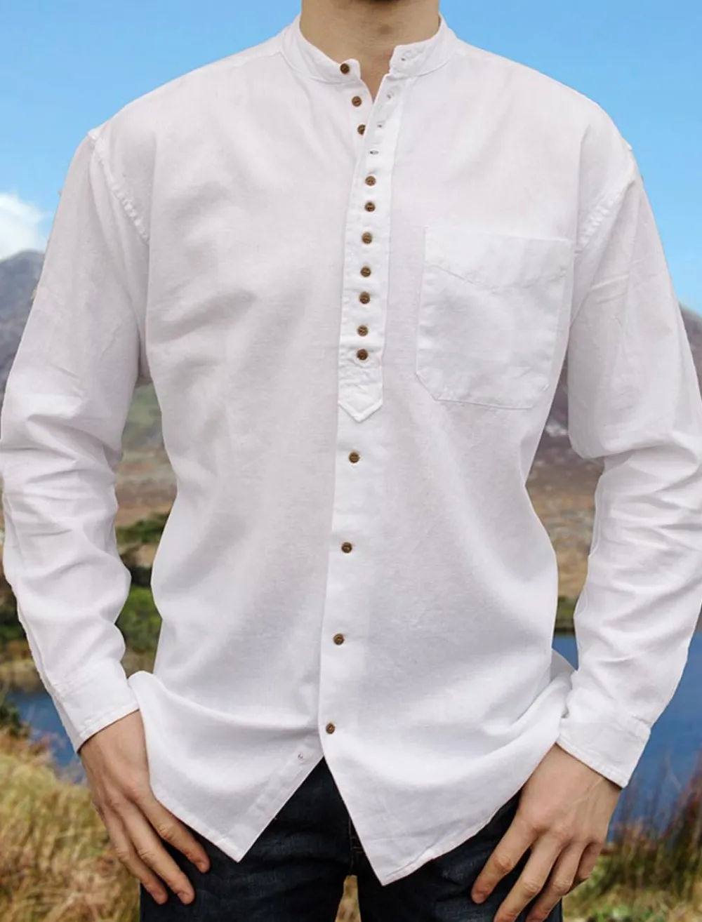Best Grandfather Shirt - Plain Grandfather Shirts And Waistcoats