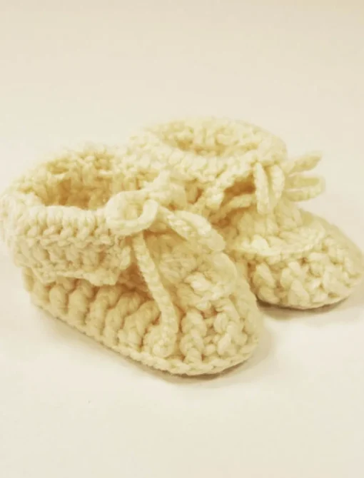 Best Handknit Baby Booties with Bow Kids Baby & Toddler