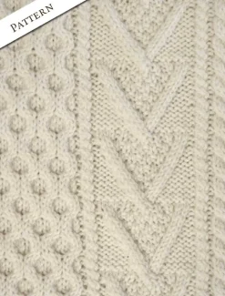 Best Sale Hand-knit Chevron Stitch Sweater Women Sweaters