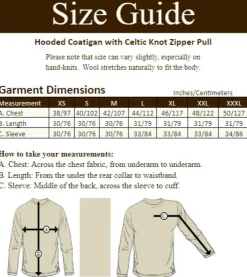 Fashion Hooded Coatigan with Celtic Knot Zipper Pull Women Cardigans, Jackets & Coatigans