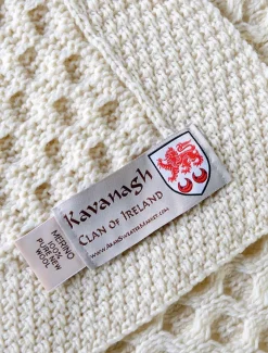Cheap Kavanagh Clan Aran Throw Clan Throws