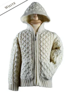Sale Kid's Hooded Cardigan with Pockets Kids Sweaters, Cardigans & Jackets