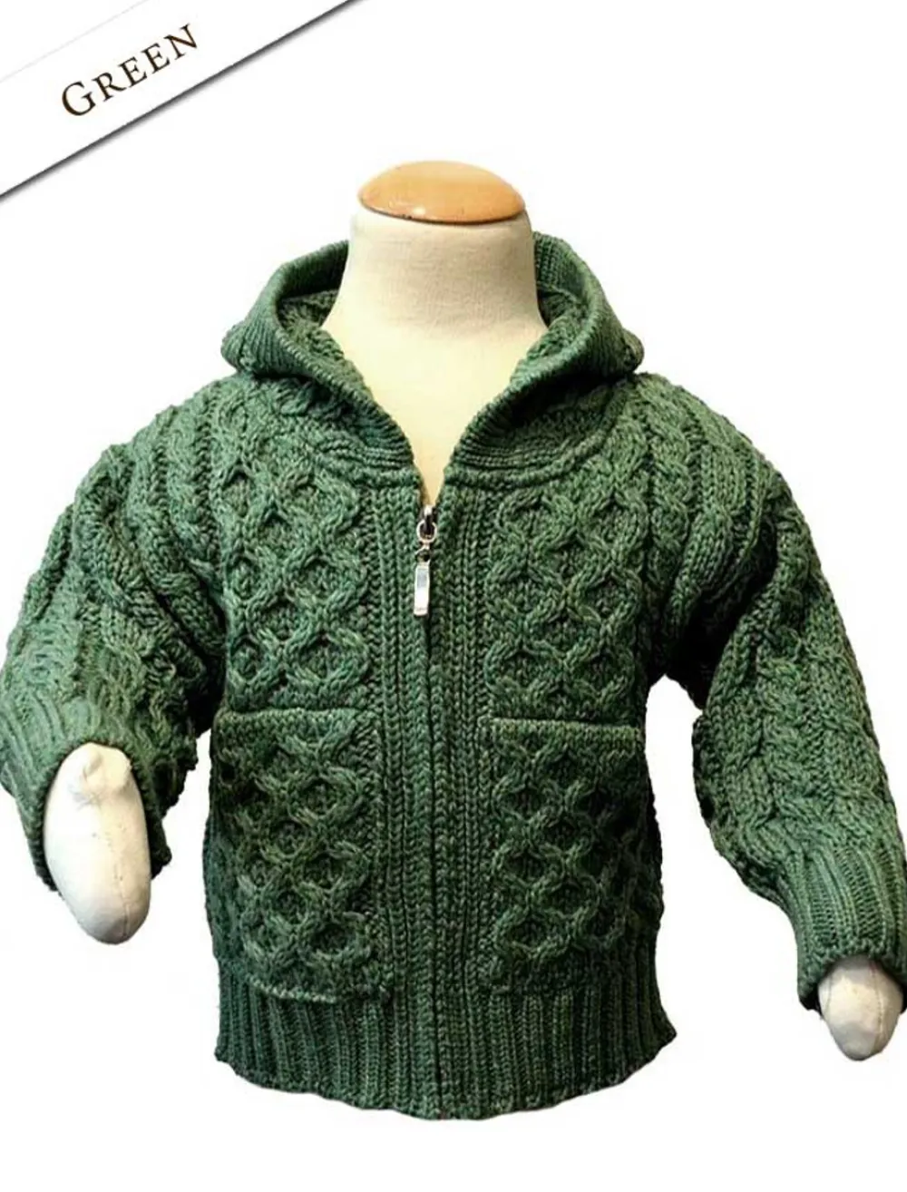 Sale Kid's Hooded Cardigan with Pockets Kids Sweaters, Cardigans & Jackets