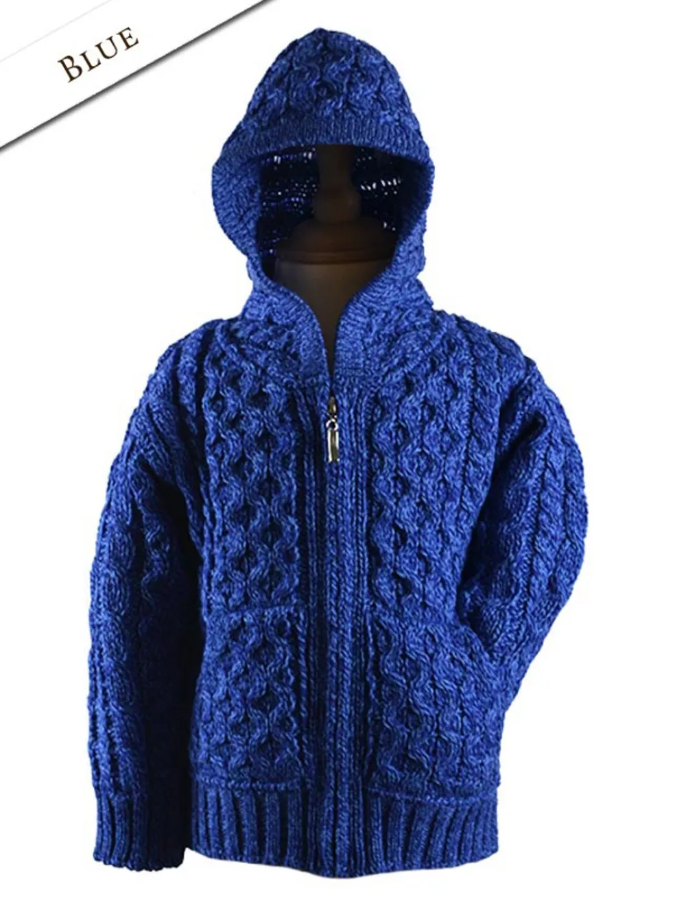 Sale Kid's Hooded Cardigan with Pockets Kids Sweaters, Cardigans & Jackets