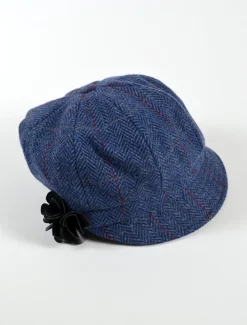 Best Sale Ladies Tweed Newsboy Hat - Denim Women Caps & Hats