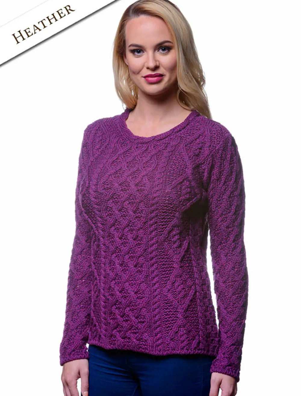 Shop Lambay Aran Sweater for Women Women Sweaters