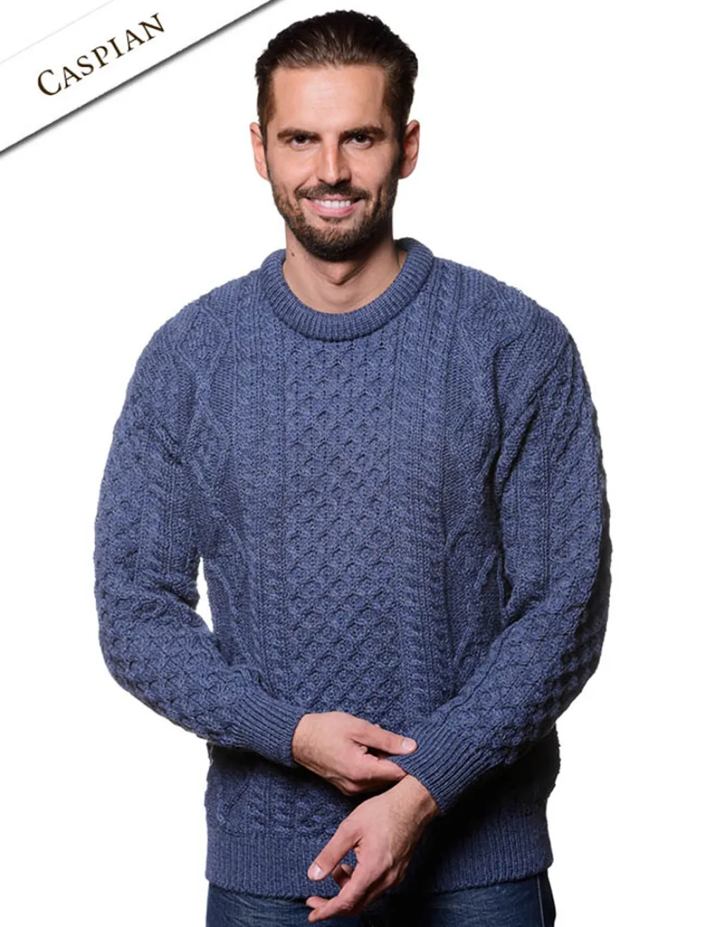 Fashion Lightweight Traditional Aran Mens Wool Sweater Sweaters
