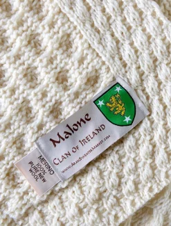 Online Malone Clan Aran Throw Clan Throws