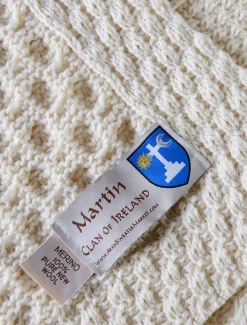 Fashion Martin Clan Aran Throw Clan Throws