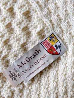 Shop Mc Grath Clan Aran Throw Clan Throws