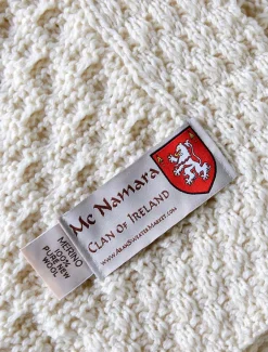 Shop Mc Namara Clan Aran Throw Clan Throws