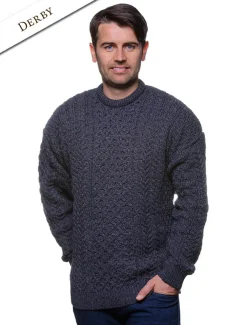 Online Men's Merino Aran Sweater Sweaters