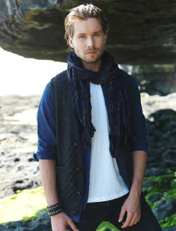 Best Men's V-Neck Wool Waistcoat Cardigans, Jackets & Coats