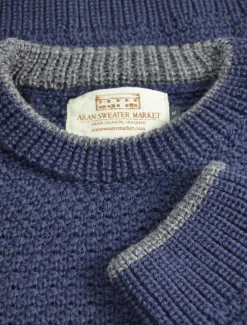 New Merino Textured Crew Neck Sweater Sweaters