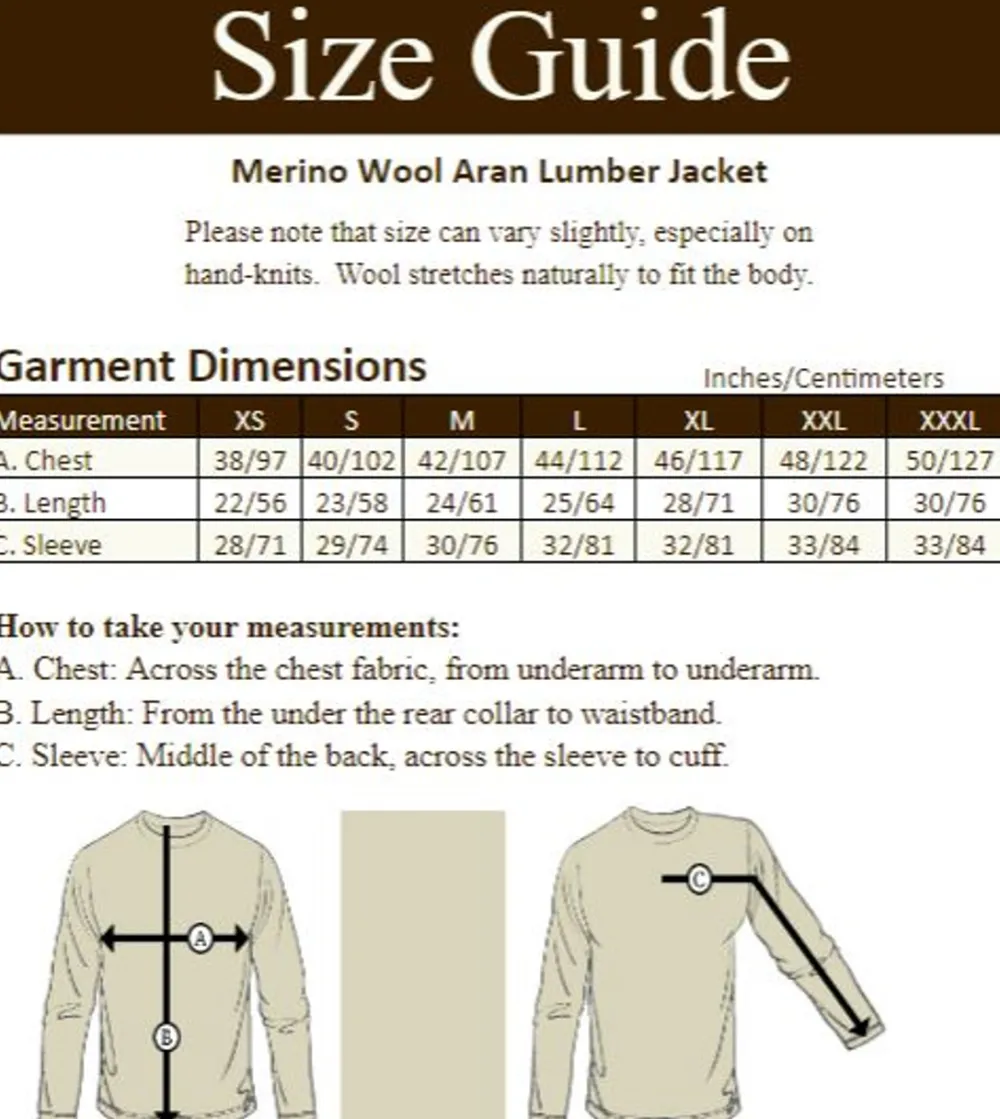 Flash Sale Merino Wool Aran Lumber Jacket Women Cardigans, Jackets & Coatigans