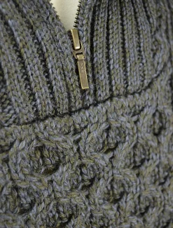 Sale Merino Wool Aran Troyer Sweaters