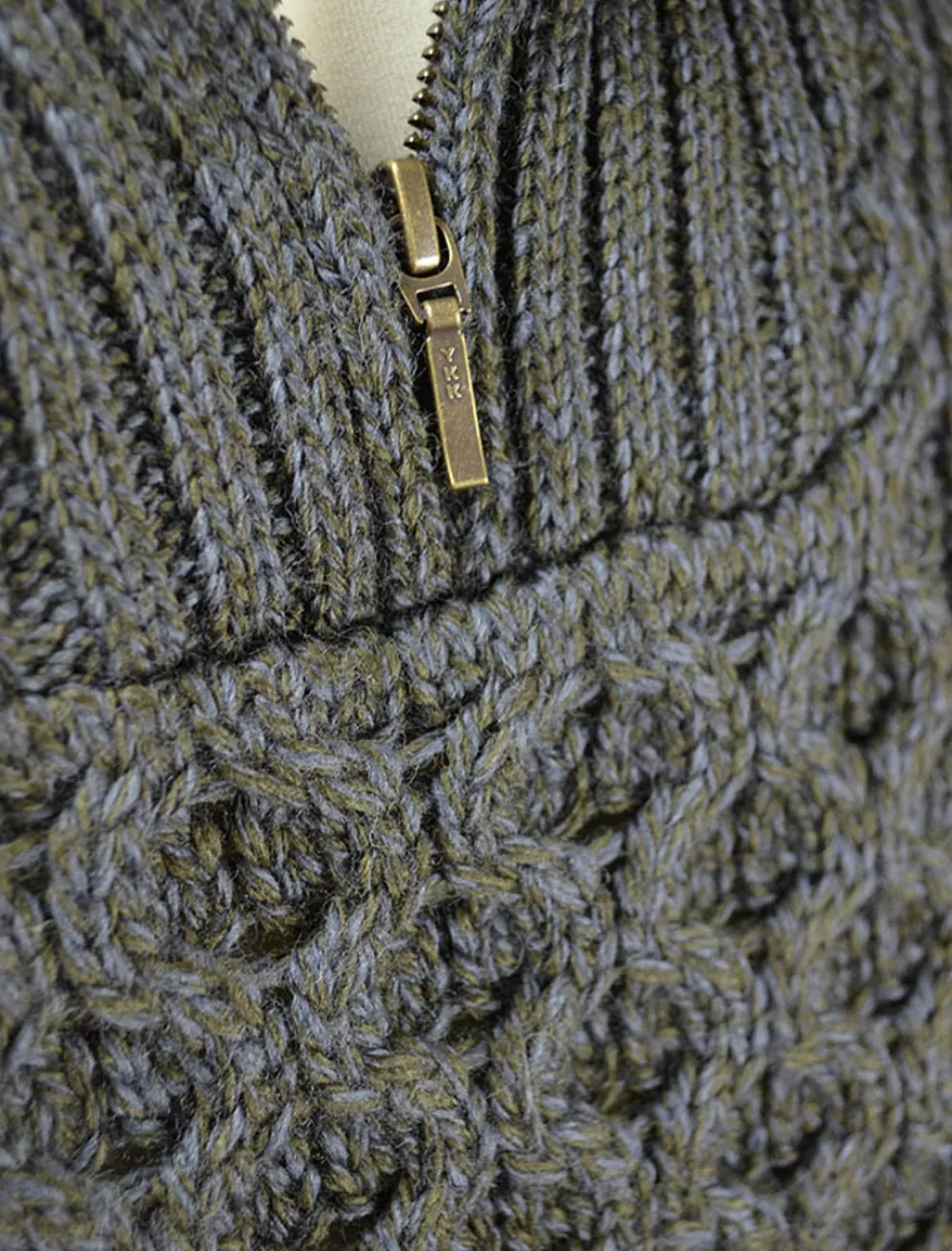 Sale Merino Wool Aran Troyer Sweaters