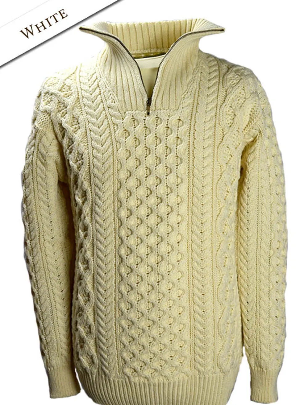 Sale Merino Wool Aran Troyer Sweaters