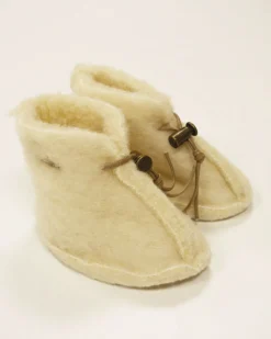 Best Sale Merino Wool Baby Booties - Natural White Kids Baby & Toddler