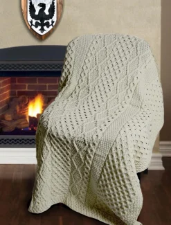 Fashion Moriarty Clan Aran Throw Clan Throws
