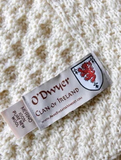 Outlet O'Dwyer Clan Aran Throw Clan Throws