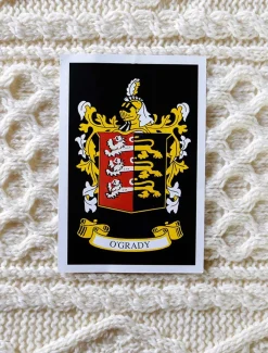 Flash Sale O'Grady Clan Aran Throw Clan Throws
