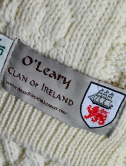 New O'Leary Clan Aran Throw Clan Throws