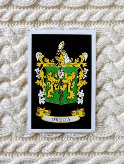 New O'Reilly Clan Aran Throw Clan Throws