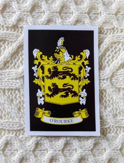 Best O'Rourke Clan Aran Throw Clan Throws